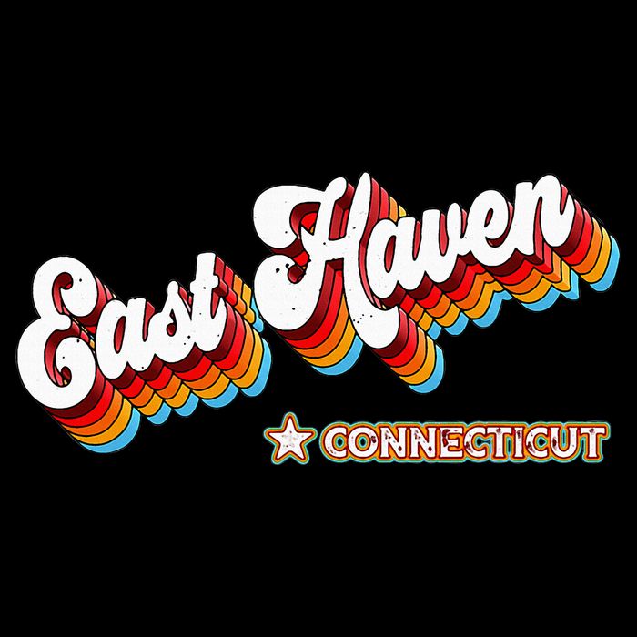 Retro 80s East Haven Connecticut Ct Toddler T-Shirt