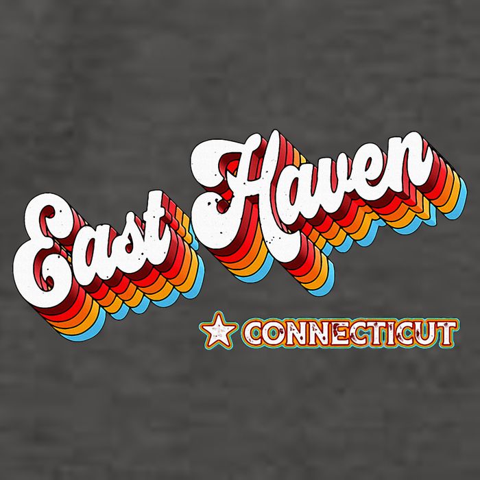 Retro 80s East Haven Connecticut Ct Vector Backpack