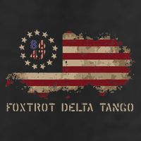 Resist 8647 Foxtrot Delta Tango USA Flag Protest Women 11oz C Handle Ceramic Mug