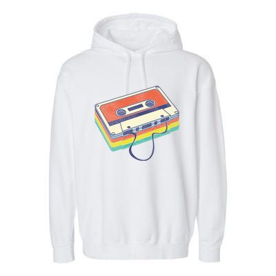 Retro 80s Gift Garment-Dyed Fleece Hoodie