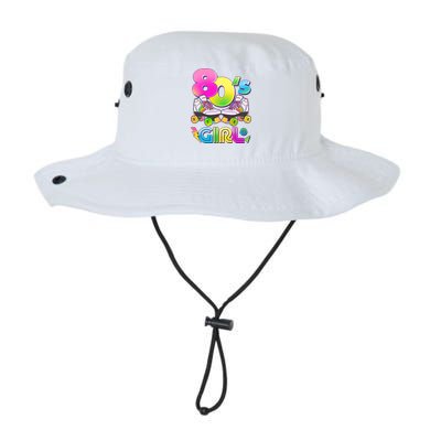 Retro 80's Girl Cute Roller Skates Bucket Hat