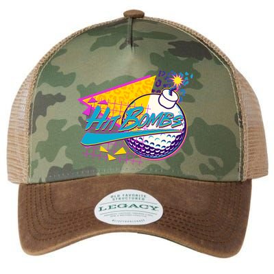 Retro 80's Hit Bombs Golfing Legacy Tie Dye Trucker Hat