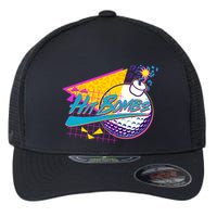 Retro 80's Hit Bombs Golfing Flexfit Unipanel Trucker Cap