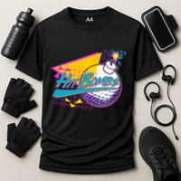 Retro 80's Hit Bombs Golfing Performance Shirt
