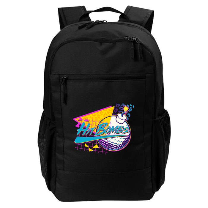 Retro 80's Hit Bombs Golfing Backpack