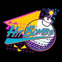 Retro 80's Hit Bombs Golfing Backpack