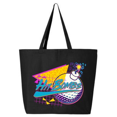 Retro 80's Hit Bombs Golfing 25L Jumbo Tote