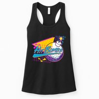 Retro 80's Hit Bombs Golfing Womens Tank Top