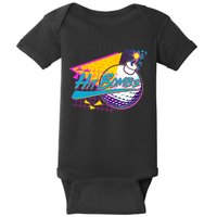 Retro 80's Hit Bombs Golfing Baby Bodysuit