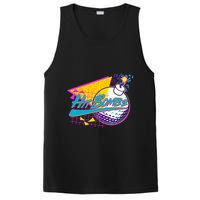 Retro 80's Hit Bombs Golfing PosiCharge Competitor Tank