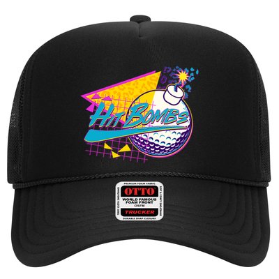 Retro 80's Hit Bombs Golfing Trucker Hat