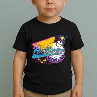 Retro 80's Hit Bombs Golfing Toddler T-Shirt