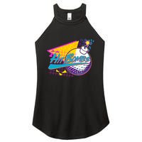 Retro 80's Hit Bombs Golfing Women's Perfect Tri Rocker Tank