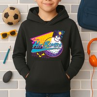 Retro 80's Hit Bombs Golfing Kids Hoodie