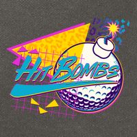 Retro 80's Hit Bombs Golfing Cotton Canvas Backpack