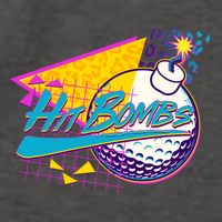 Retro 80's Hit Bombs Golfing Vector Backpack