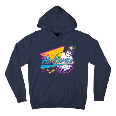 Retro 80's Hit Bombs Golfing Hoodie