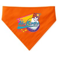 Retro 80's Hit Bombs Golfing USA-Made Doggie Bandana
