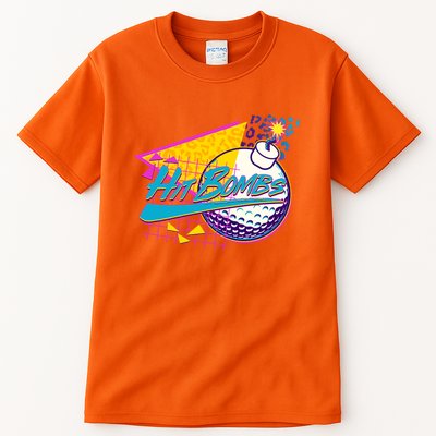 Retro 80's Hit Bombs Golfing Tall T-Shirt