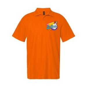 Retro 80's Hit Bombs Golfing Softstyle Adult Sport Polo