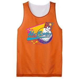 Retro 80's Hit Bombs Golfing Mesh Reversible Basketball Jersey Tank