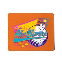 Retro 80's Hit Bombs Golfing Mousepad