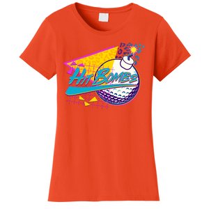 Retro 80's Hit Bombs Golfing Women's T-Shirt