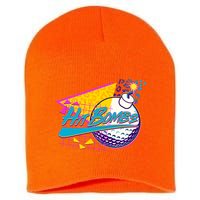 Retro 80's Hit Bombs Golfing Short Acrylic Beanie