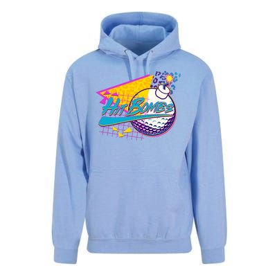 Retro 80's Hit Bombs Golfing Unisex Surf Hoodie