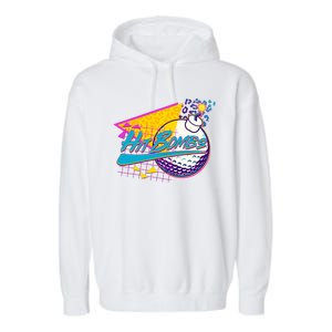 Retro 80's Hit Bombs Golfing Garment-Dyed Fleece Hoodie