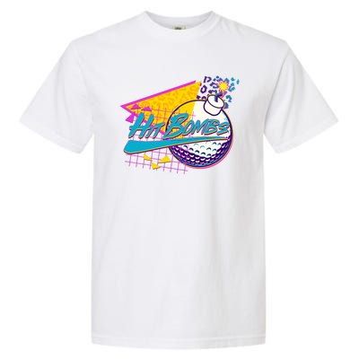 Retro 80's Hit Bombs Golfing Garment-Dyed Heavyweight T-Shirt