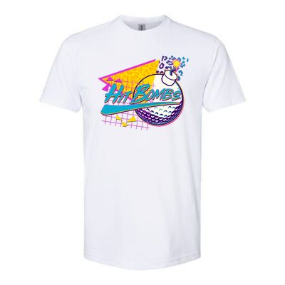 Retro 80's Hit Bombs Golfing Softstyle® CVC T-Shirt