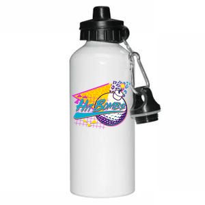 Retro 80's Hit Bombs Golfing Aluminum Water Bottle