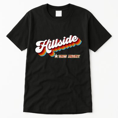 Retro 80s Hillside New Jersey Nj Tall T-Shirt