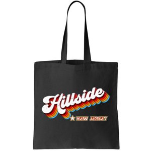 Retro 80s Hillside New Jersey Nj Tote Bag