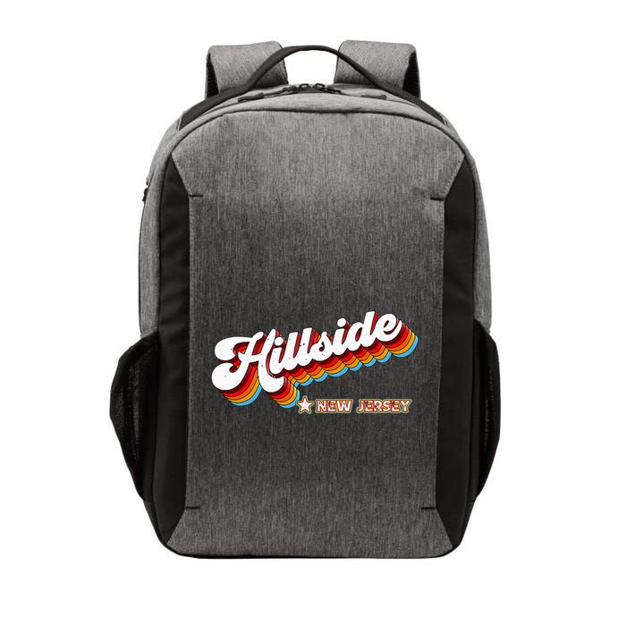 Retro 80s Hillside New Jersey Nj Vector Backpack