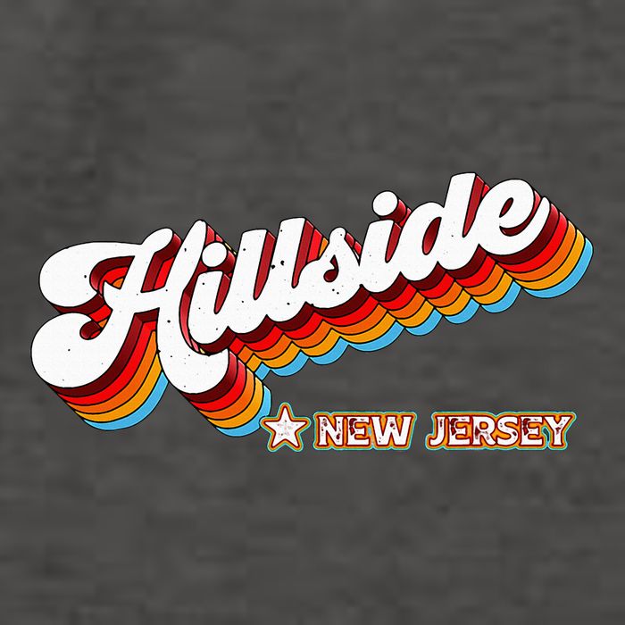 Retro 80s Hillside New Jersey Nj Vector Backpack