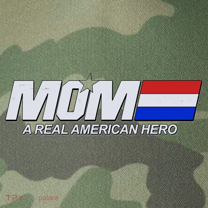 Retro 80's Mom A Real American Hero Legacy Tie Dye Trucker Hat