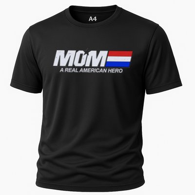 Retro 80's Mom A Real American Hero Performance Shirt