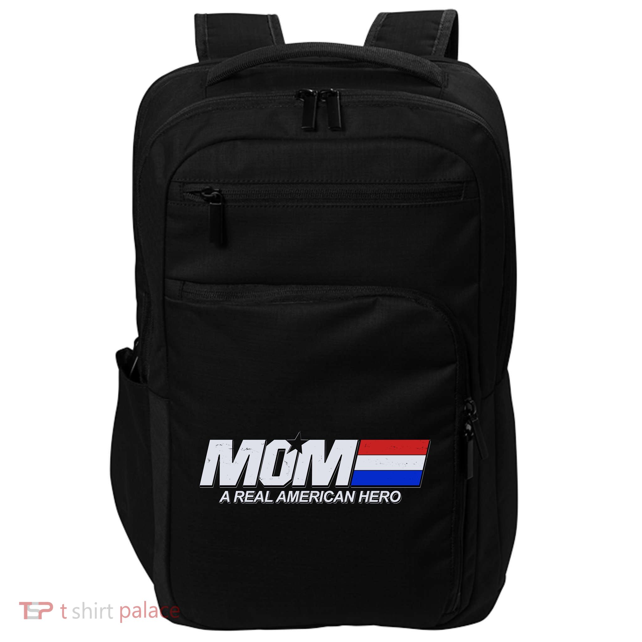 Retro 80's Mom A Real American Hero Impact Tech Backpack
