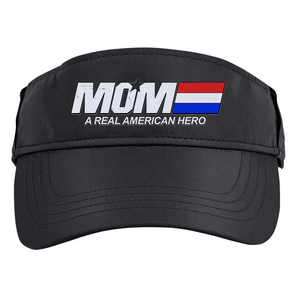 Retro 80's Mom A Real American Hero Adult Drive Performance Visor