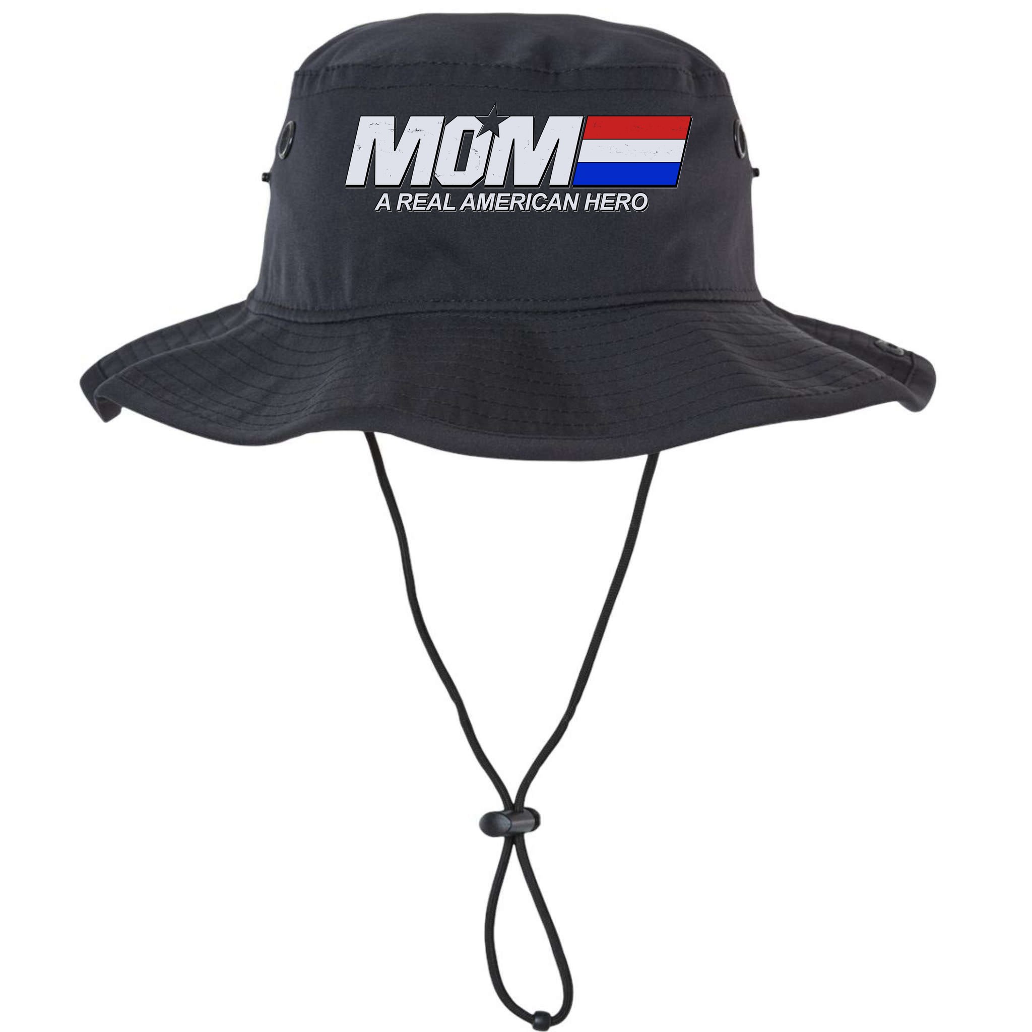Retro 80's Mom A Real American Hero Bucket Hat