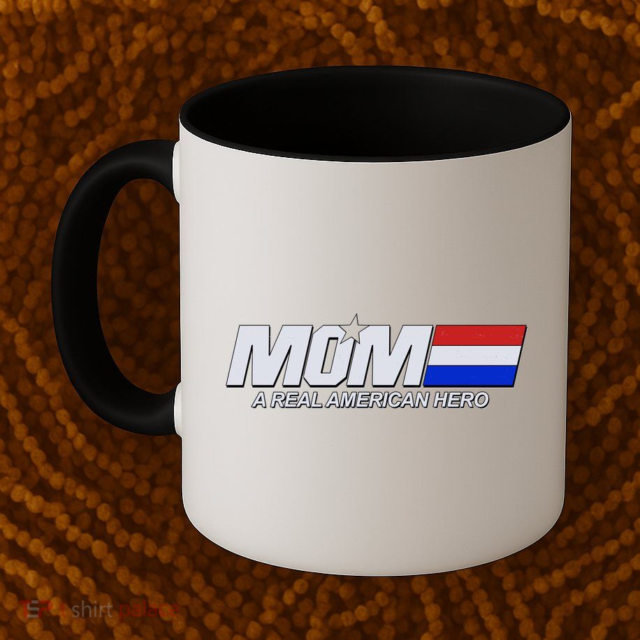 Retro 80's Mom A Real American Hero Mug