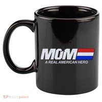 Retro 80's Mom A Real American Hero 11oz C Handle Ceramic Mug