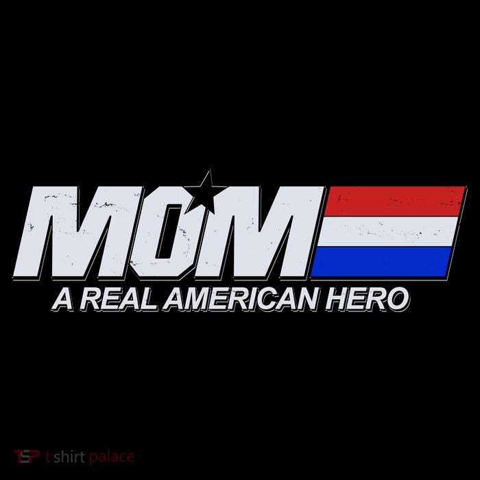 Retro 80's Mom A Real American Hero Cooling Performance Long Sleeve Crew