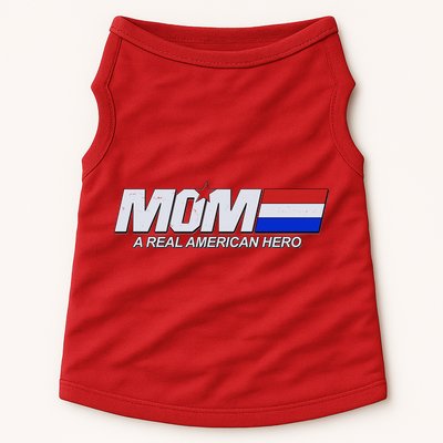 Retro 80's Mom A Real American Hero Doggie Tank
