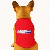 Retro 80's Mom A Real American Hero Doggie Tank