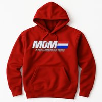 Retro 80's Mom A Real American Hero Hoodie