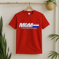 Retro 80's Mom A Real American Hero T-Shirt