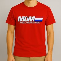 Retro 80's Mom A Real American Hero T-Shirt
